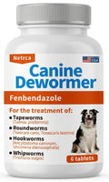 Fenbendazole Tablets for Dogs 6 Tablets C4107