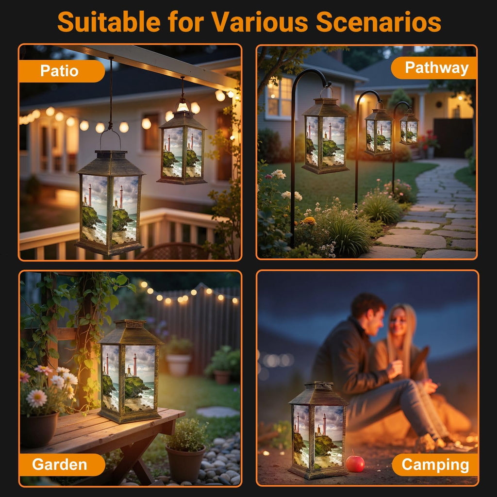 Waterproof LED Solar Lantern T24717