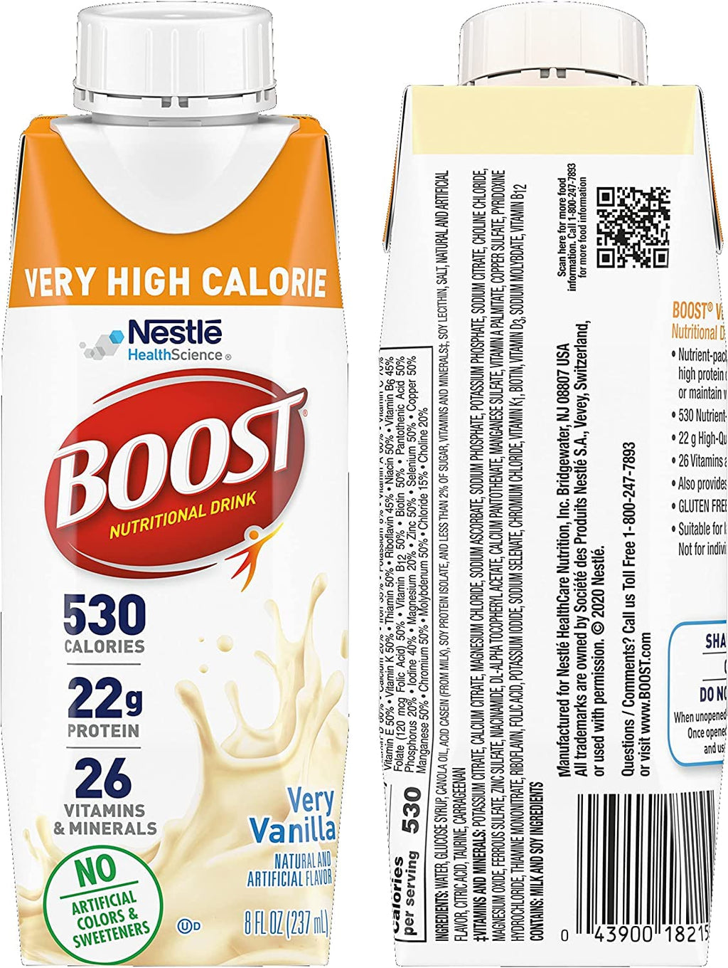 Very High Calorie Nutritional Drink Variety Pack, 12 Count L874