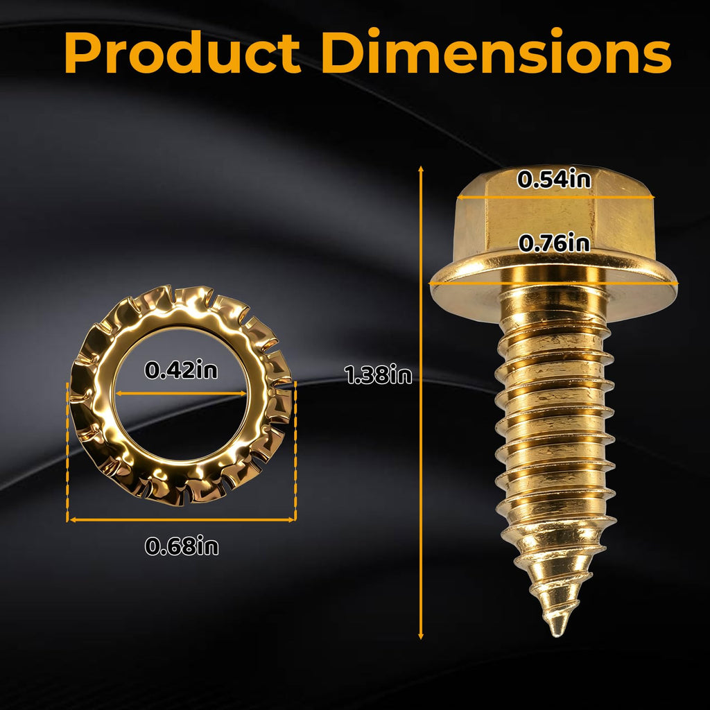 3/8 in x 1 in Self Tap Screw 6P V474
