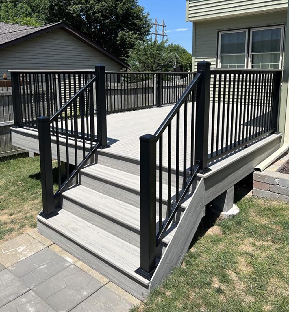 Black Textured Level Rail Kit X9822