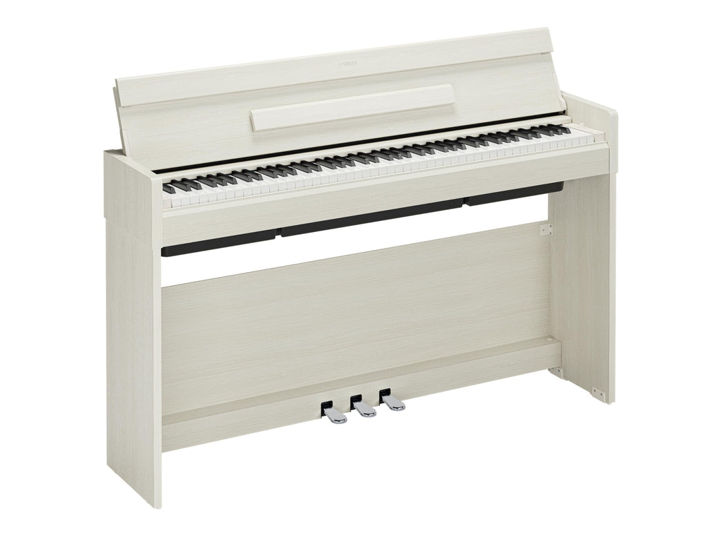 88-Key Weighted Digital Piano with 3-Pedal Unit in White Birch A183716