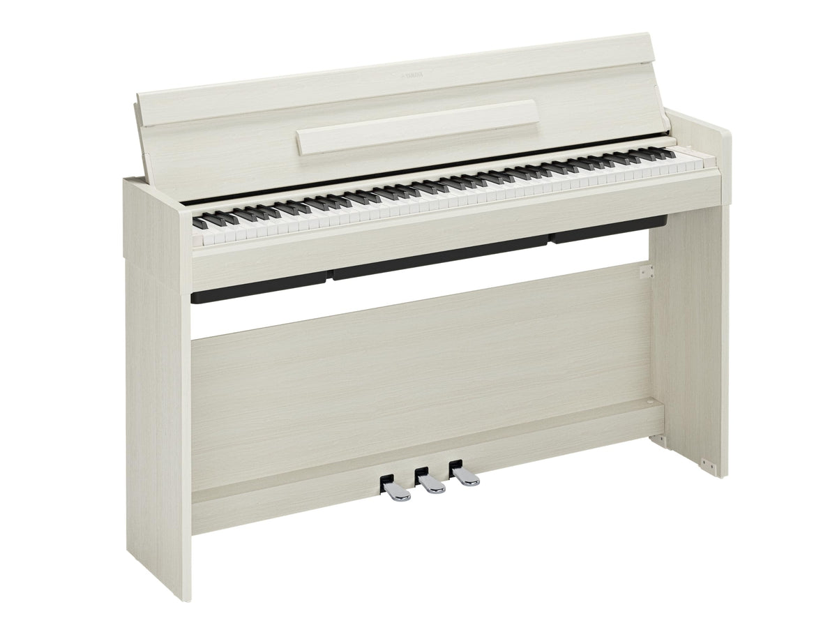 88-Key Weighted Digital Piano with 3-Pedal Unit in White Birch A183716