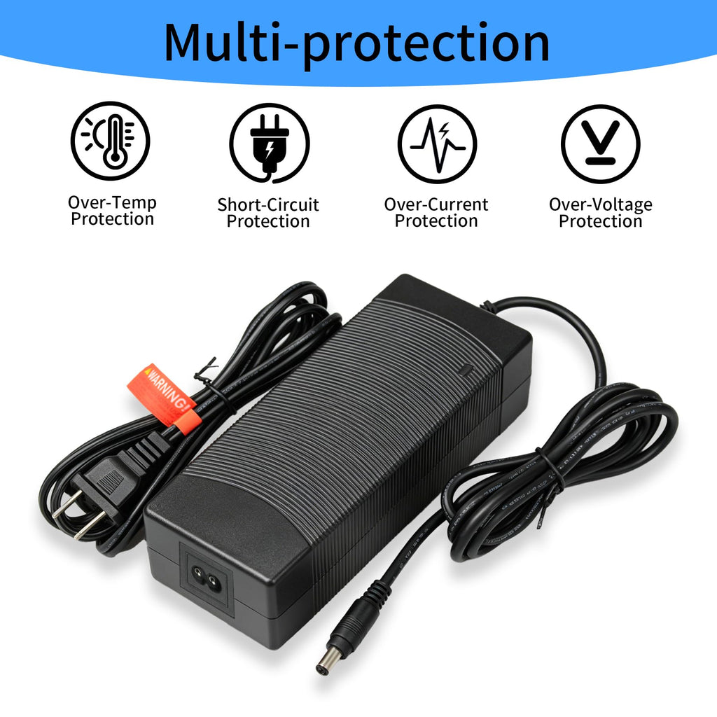 42V 2A Lithium Battery Charger with 3 Connectors V43908