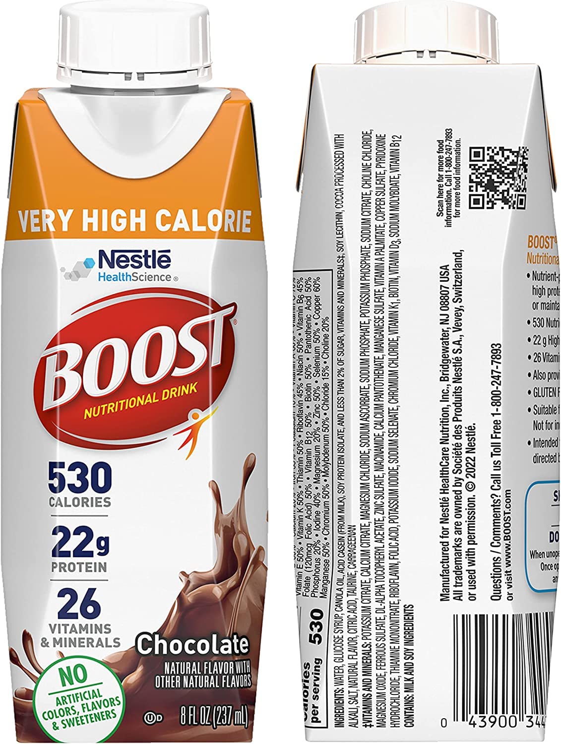 Very High Calorie Nutritional Drink Variety Pack, 12 Count L874