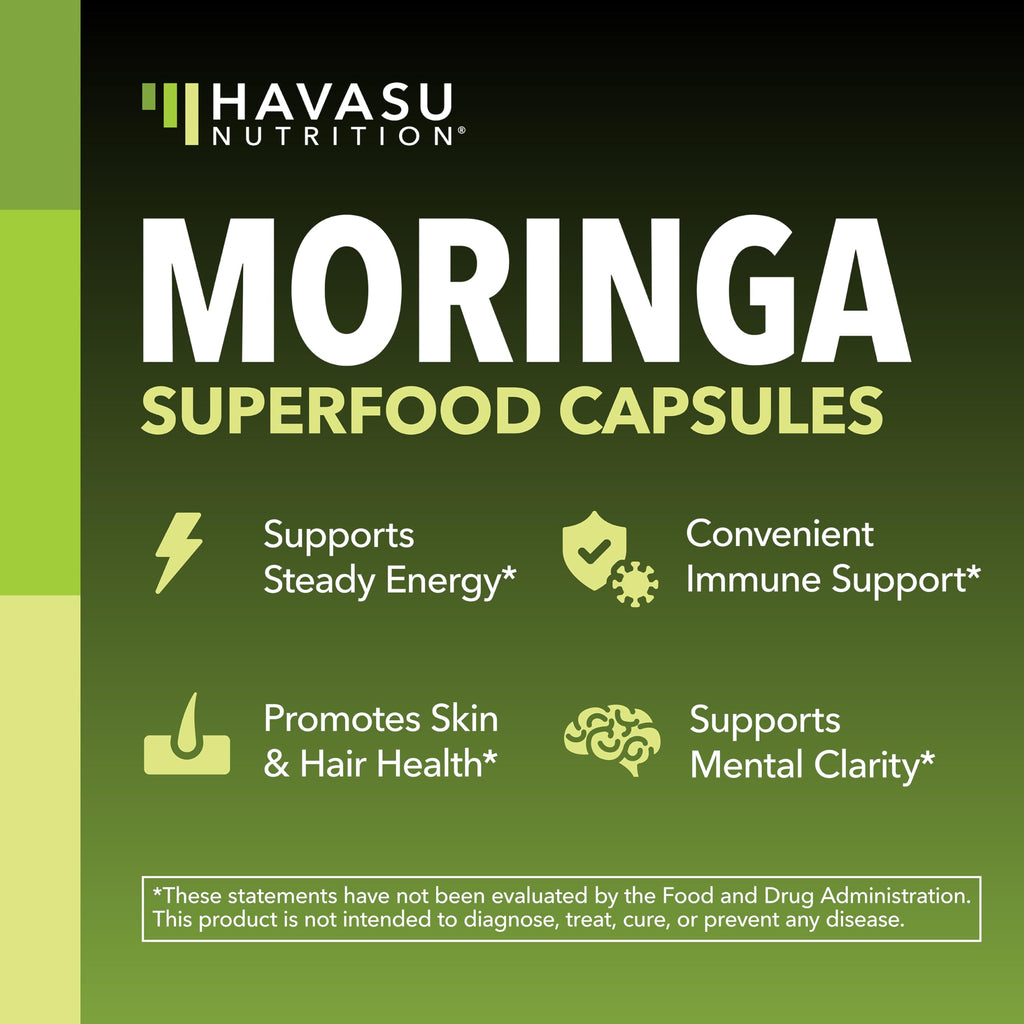 Moringa Capsules 800mg 120 Count I669