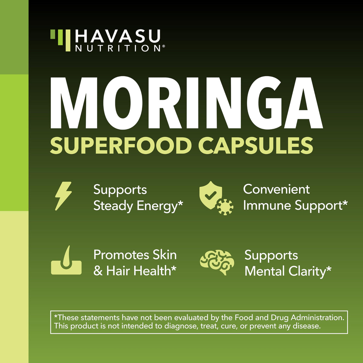 Moringa Capsules 800mg 120 Count I669