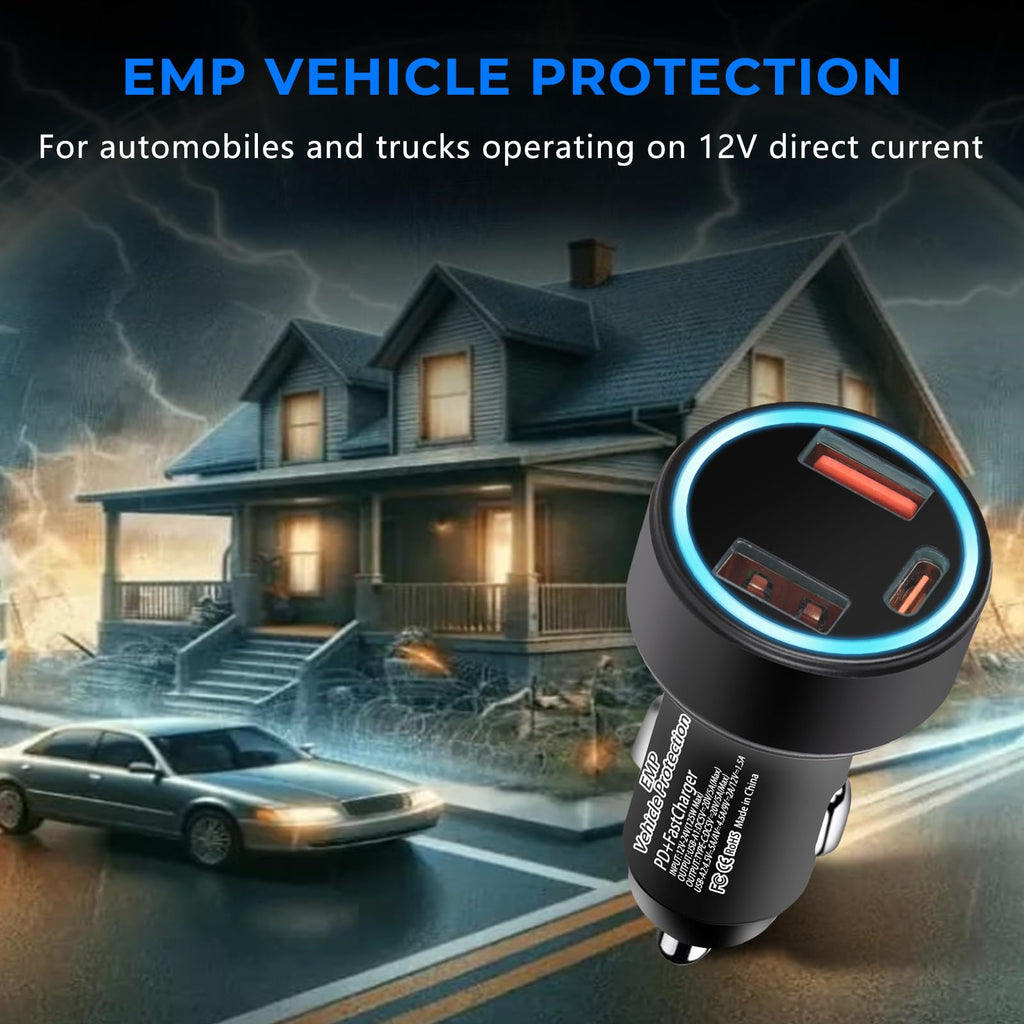 Vehicle Protection with USB Sockets for 12-Volt DC R288126