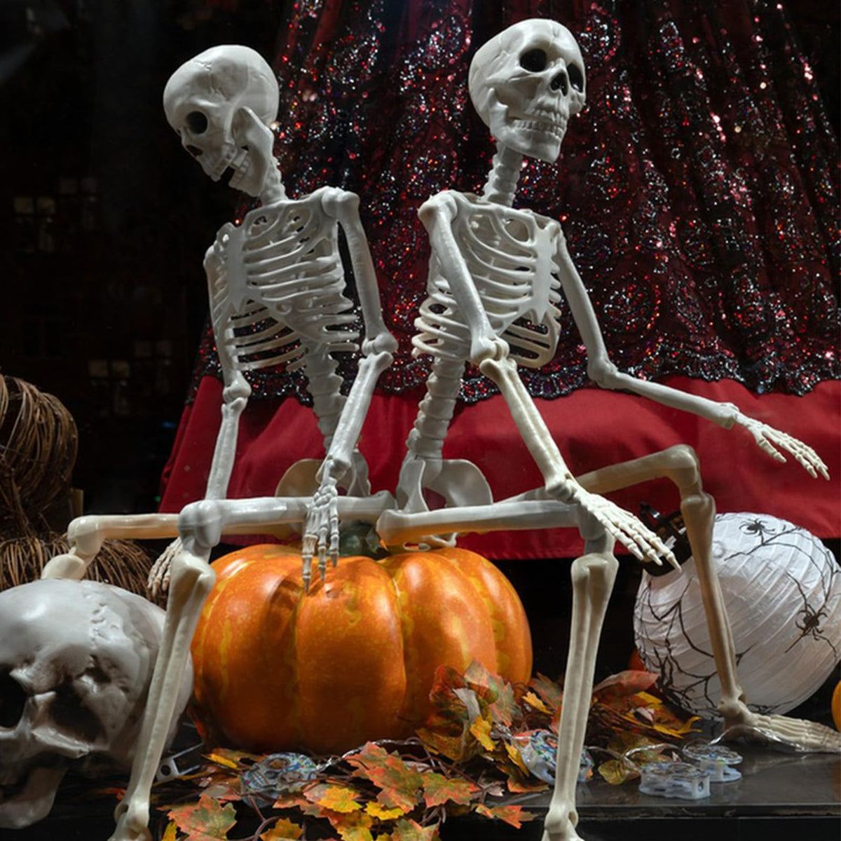 5.4ft Life Size Skeleton with Movable Joints F514694