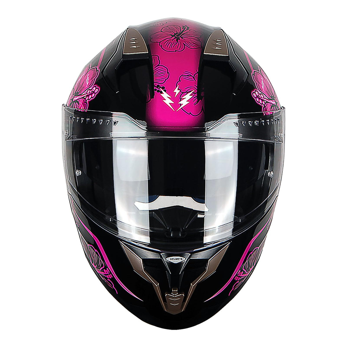 Motorcycle Modular Full Face Helmet DOT Adults Flip up Dual Visor B89360