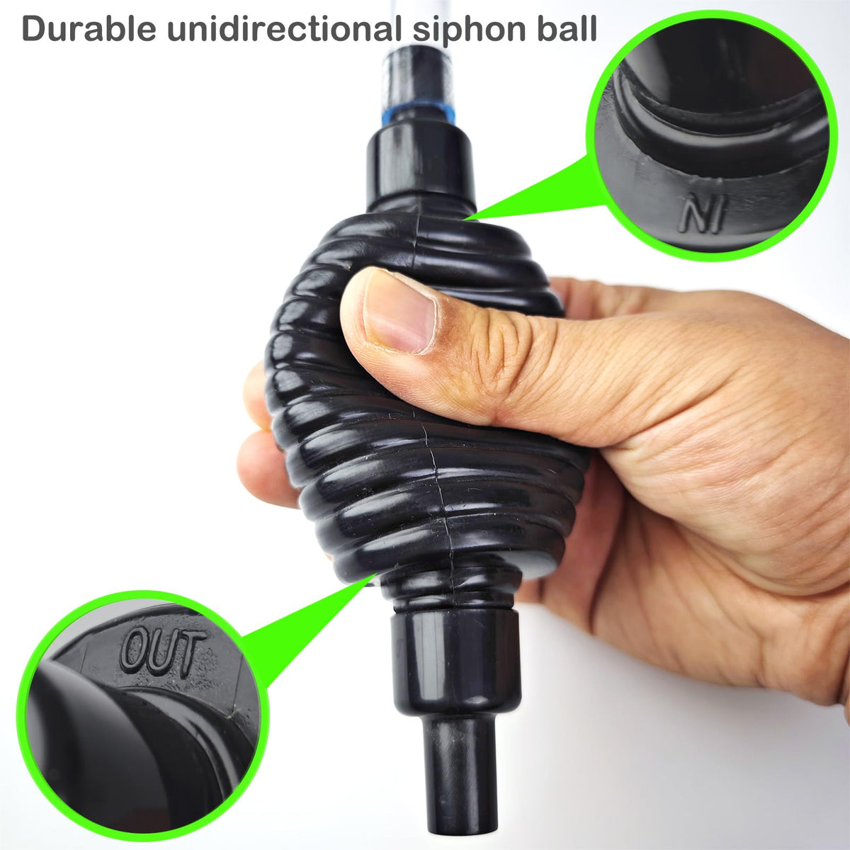 Aquarium Siphon Cleaner Fish Tank Water Changer Kit E6835