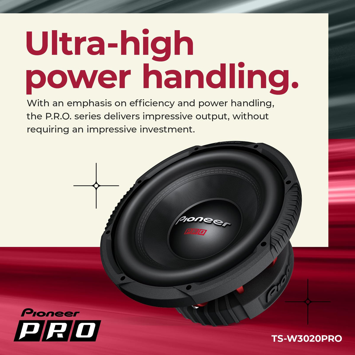 12" Subwoofer 2000W Max S64644