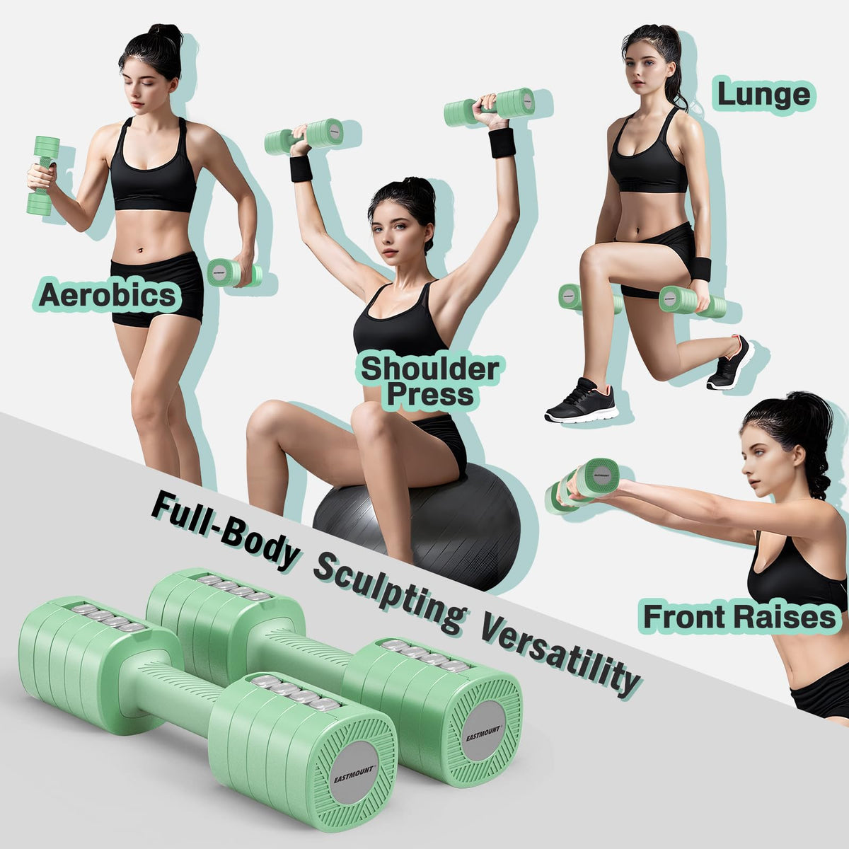 Adjustable Weight Dumbbells Set of 2 G557592