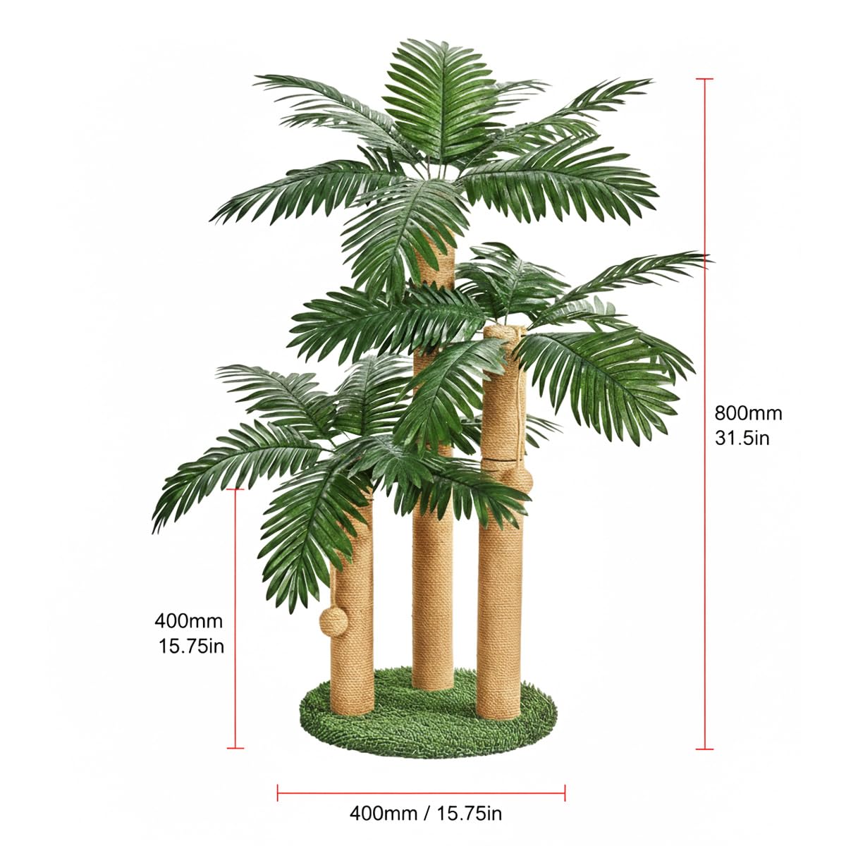 31.5 Inch Cat Scratching Post N361905