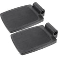 Heavy Duty Wheelchair Footplates Plastic Footrest Pair G93473