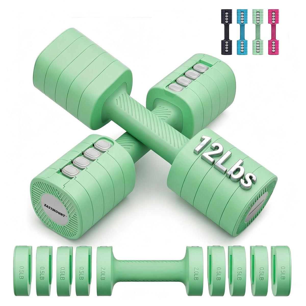 Adjustable Weight Dumbbells Set of 2 G557592