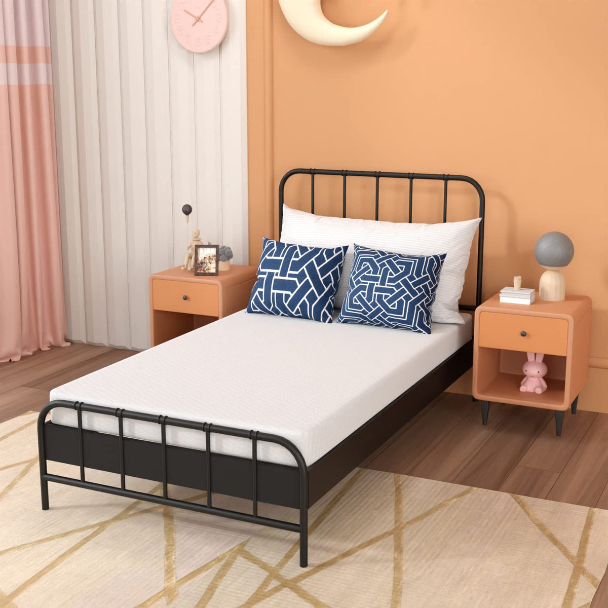 5 Inch Twin Gel Memory Foam Mattress E693809