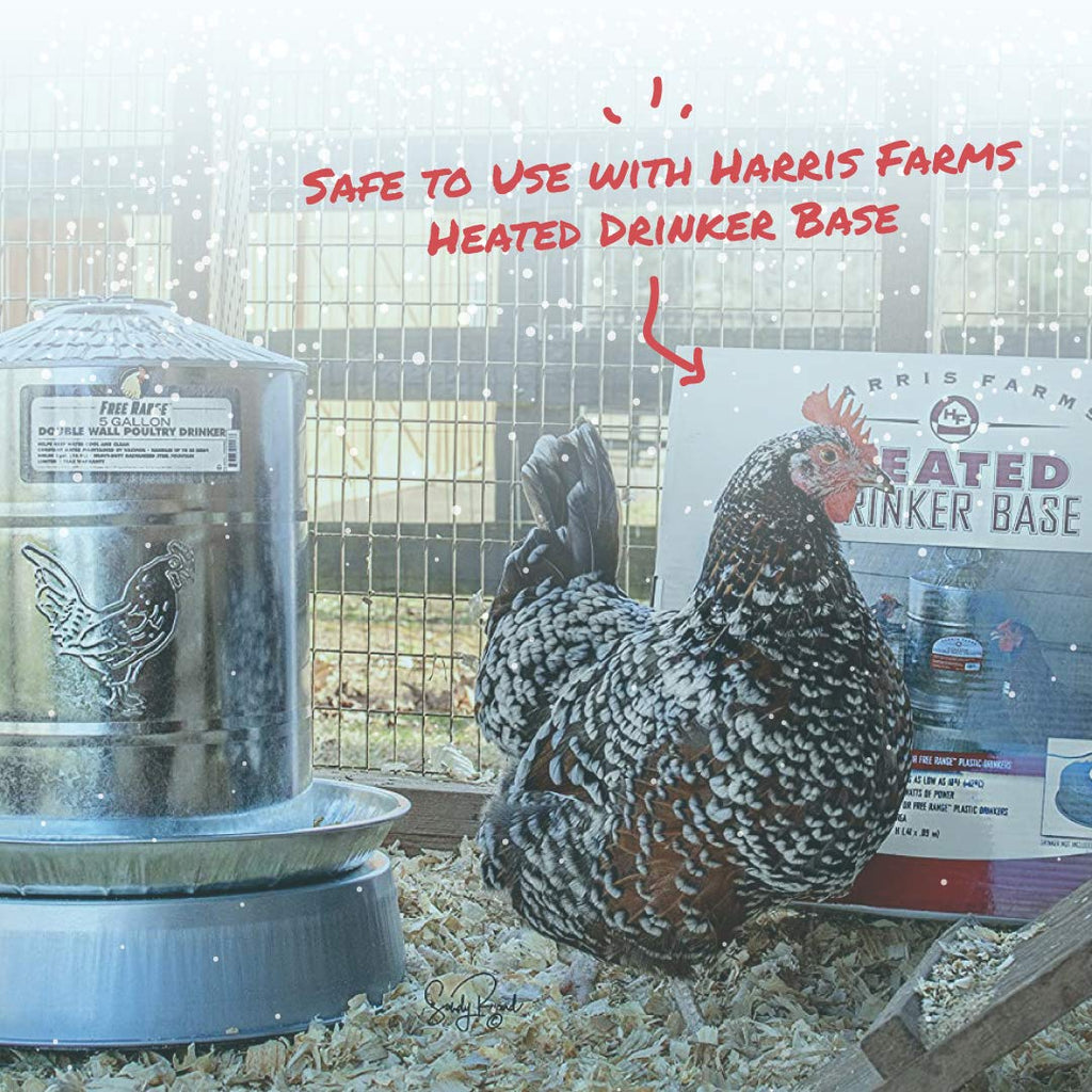 5 Gallons Double Wall Poultry Drinker W44160