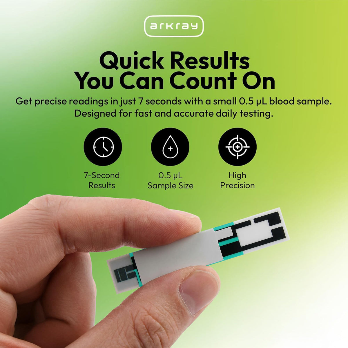 Blood Glucose Test Strips 100 Count O17999