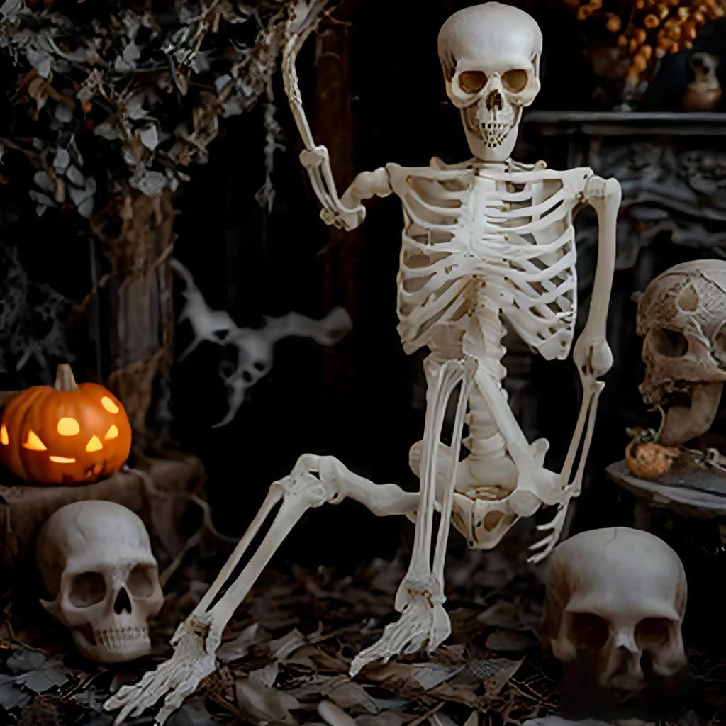 5.4ft Life Size Skeleton with Movable Joints F514694