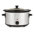 Slow Cooker 4 Quart Silver G83766