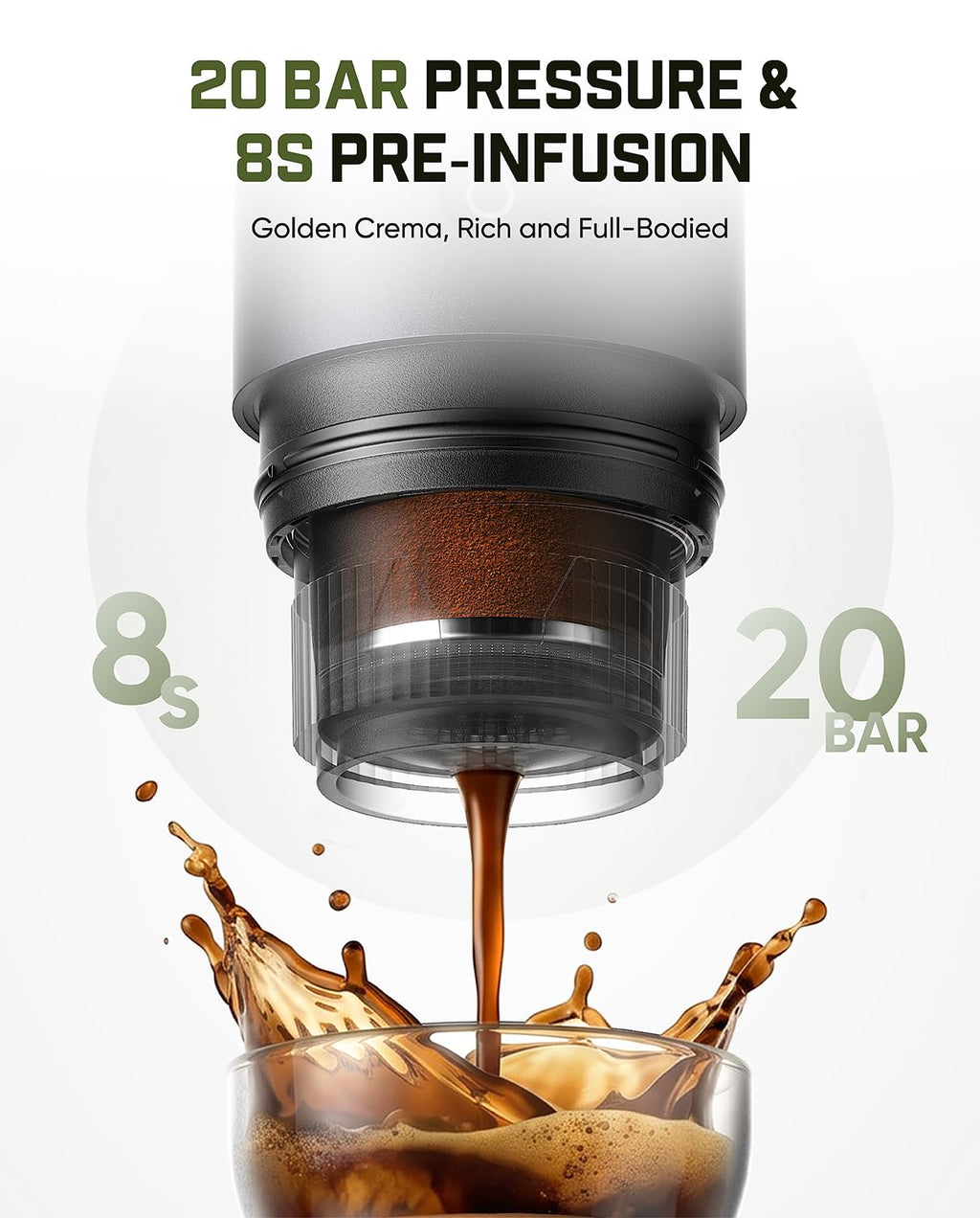 Portable Espresso Maker with USB-C B237