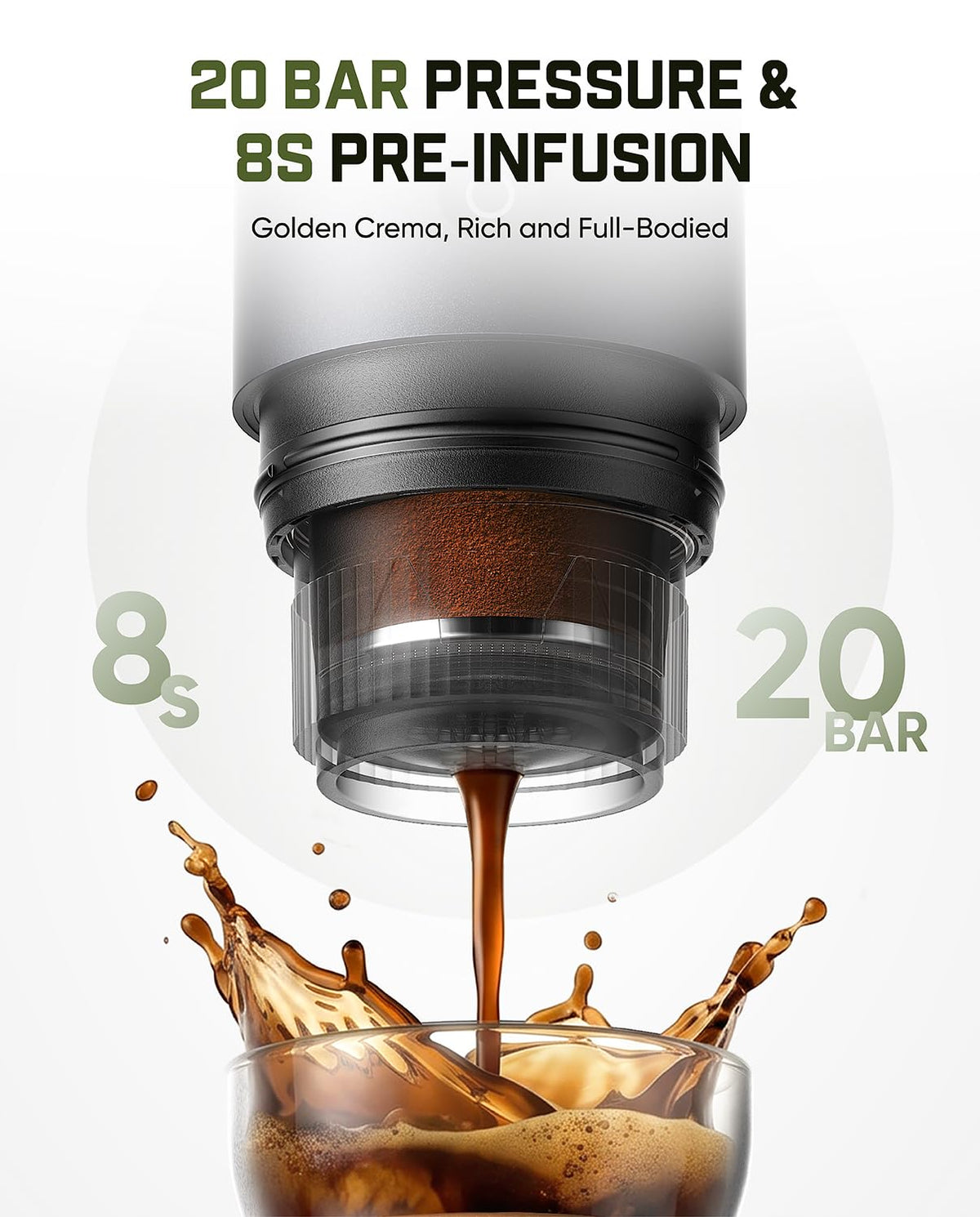 Portable Espresso Maker with USB-C B237