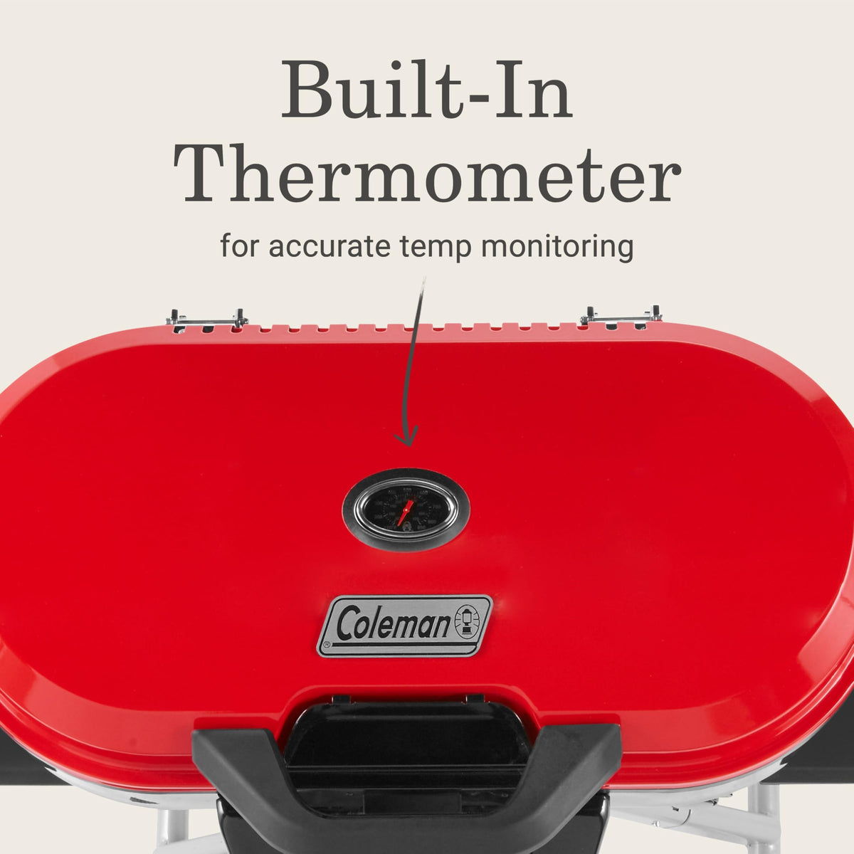 Portable Propane Grill, 3 Burners, Red W369