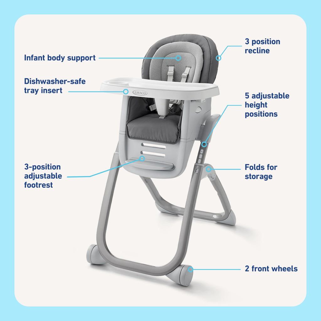 6-in-1 Convertible Highchair B769070