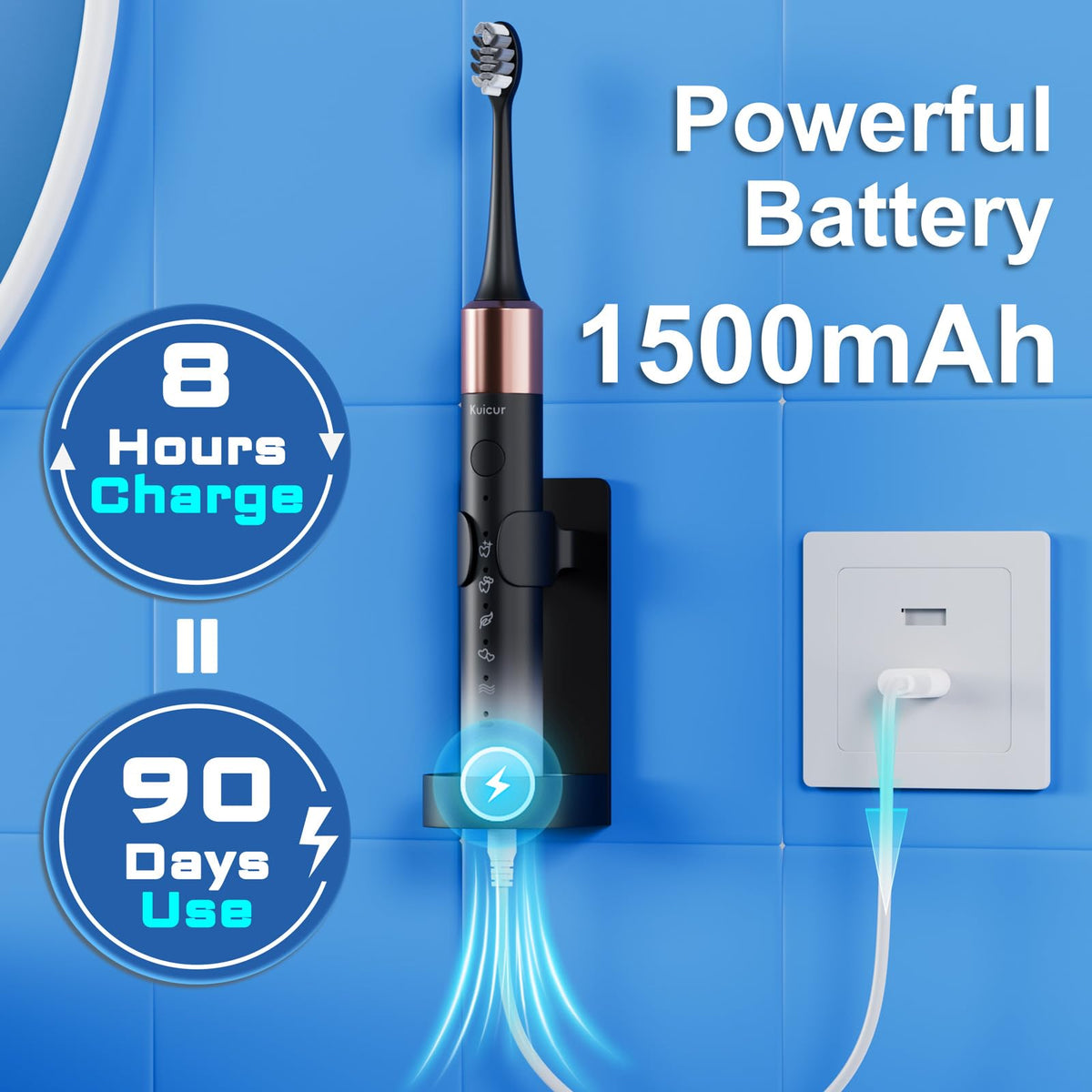 2 Pack Electric Toothbrush B63633