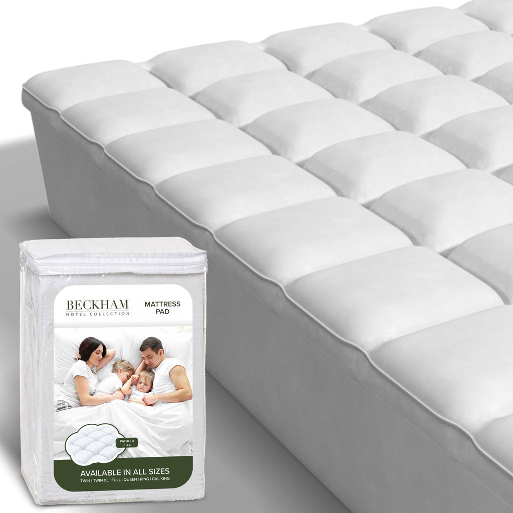 King Size Down Alternative Pillows and Mattress Protector Y38585