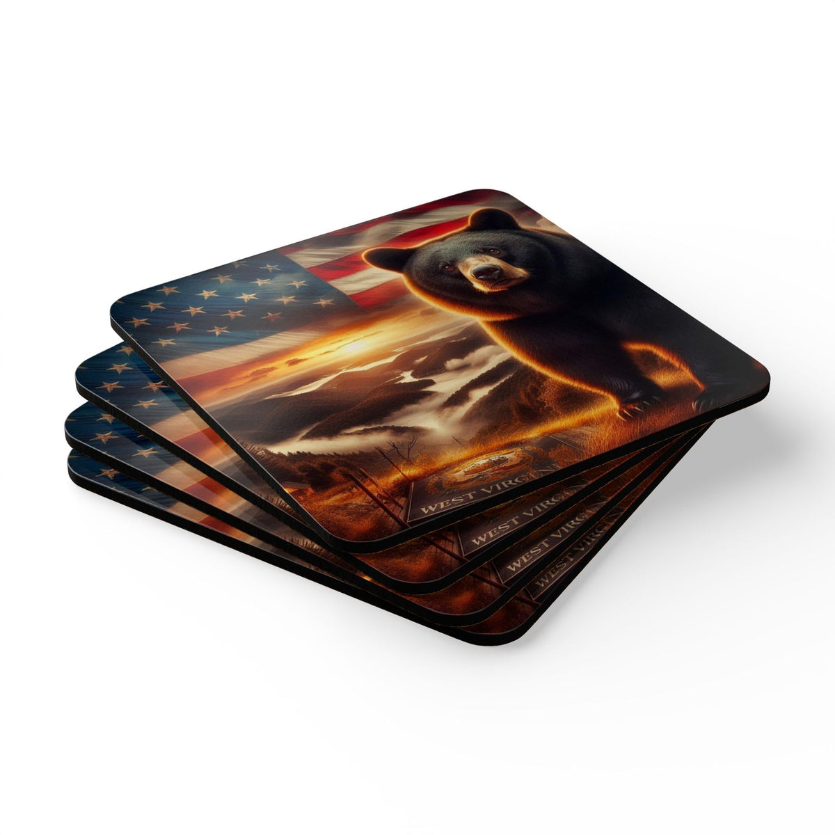 Set of 4 Glossy Coasters P854929