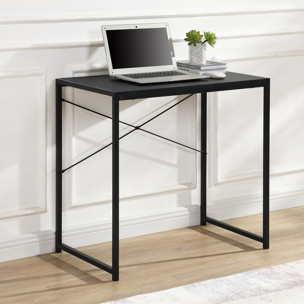 30 Inch Small Rectangular Computer Desk, Black Z784402
