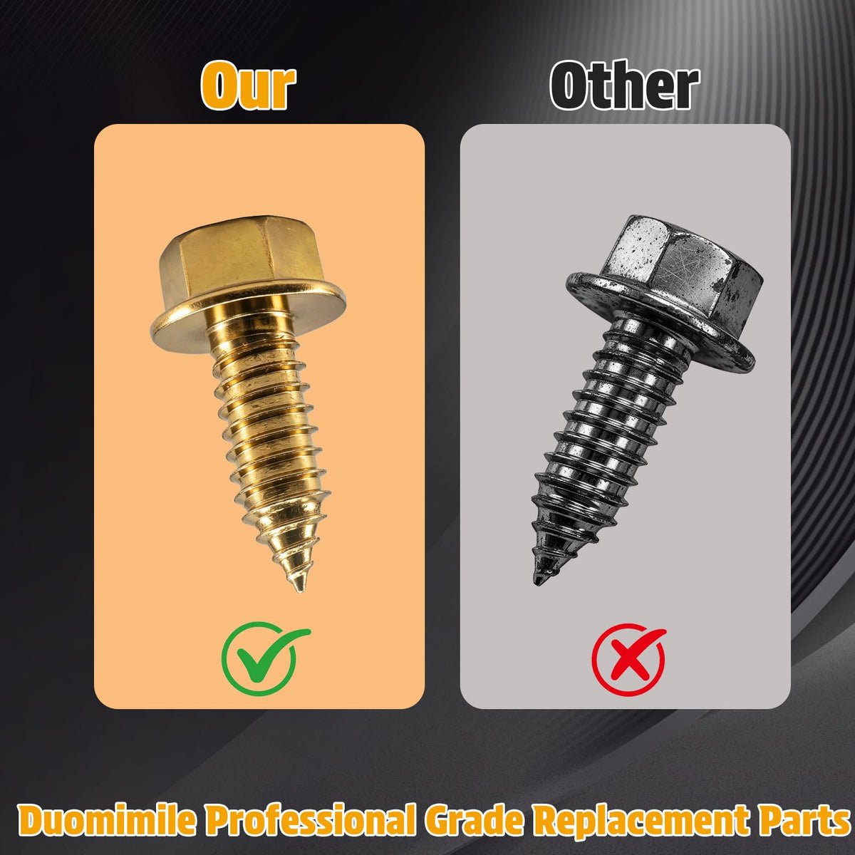 3/8 in x 1 in Self Tap Screw 6P V474