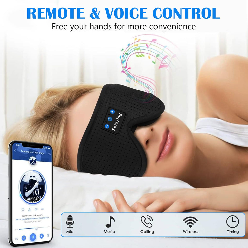 Sleep Mask with Bluetooth Headphones S698