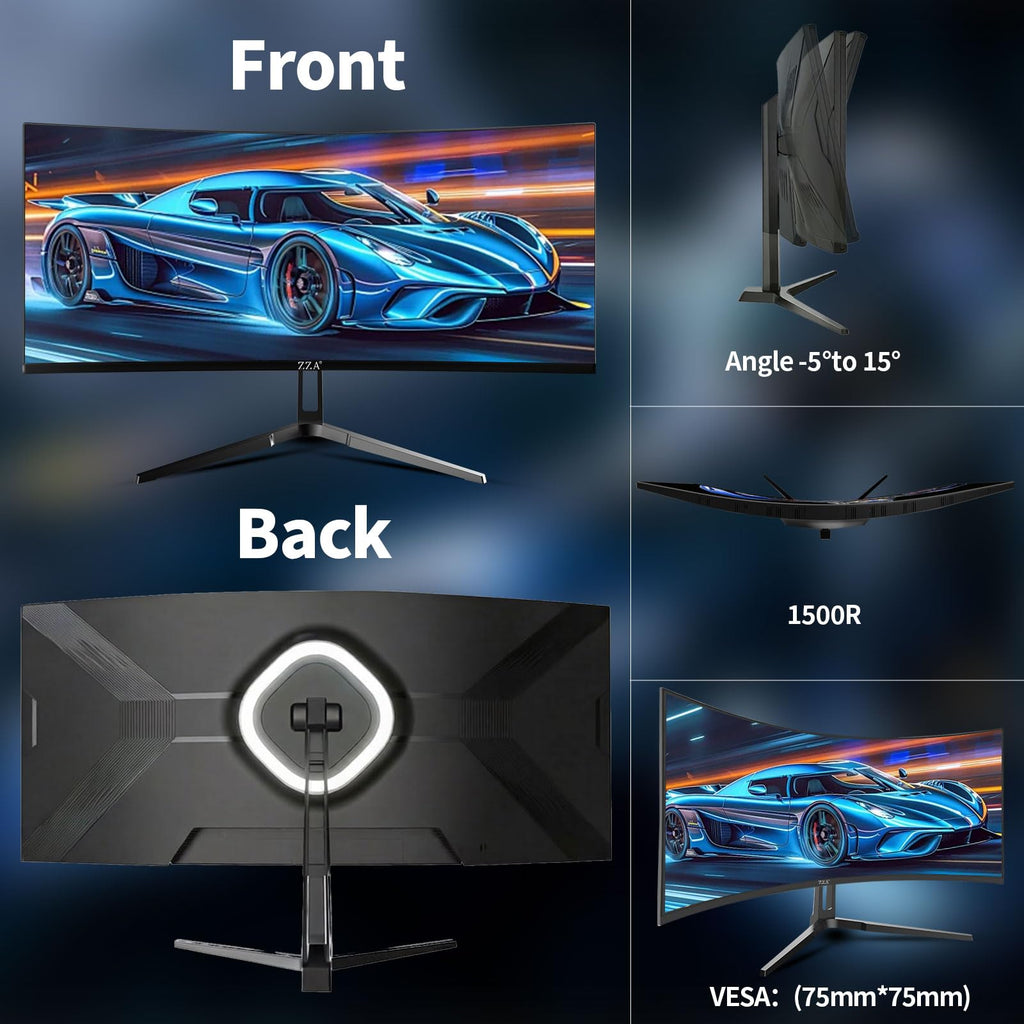 34 Inch Curved Ultrawide Gaming Monitor 240Hz WQHD N10834