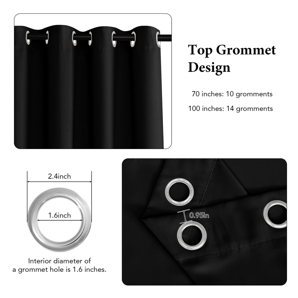 Extra Wide Blackout Curtains T145918