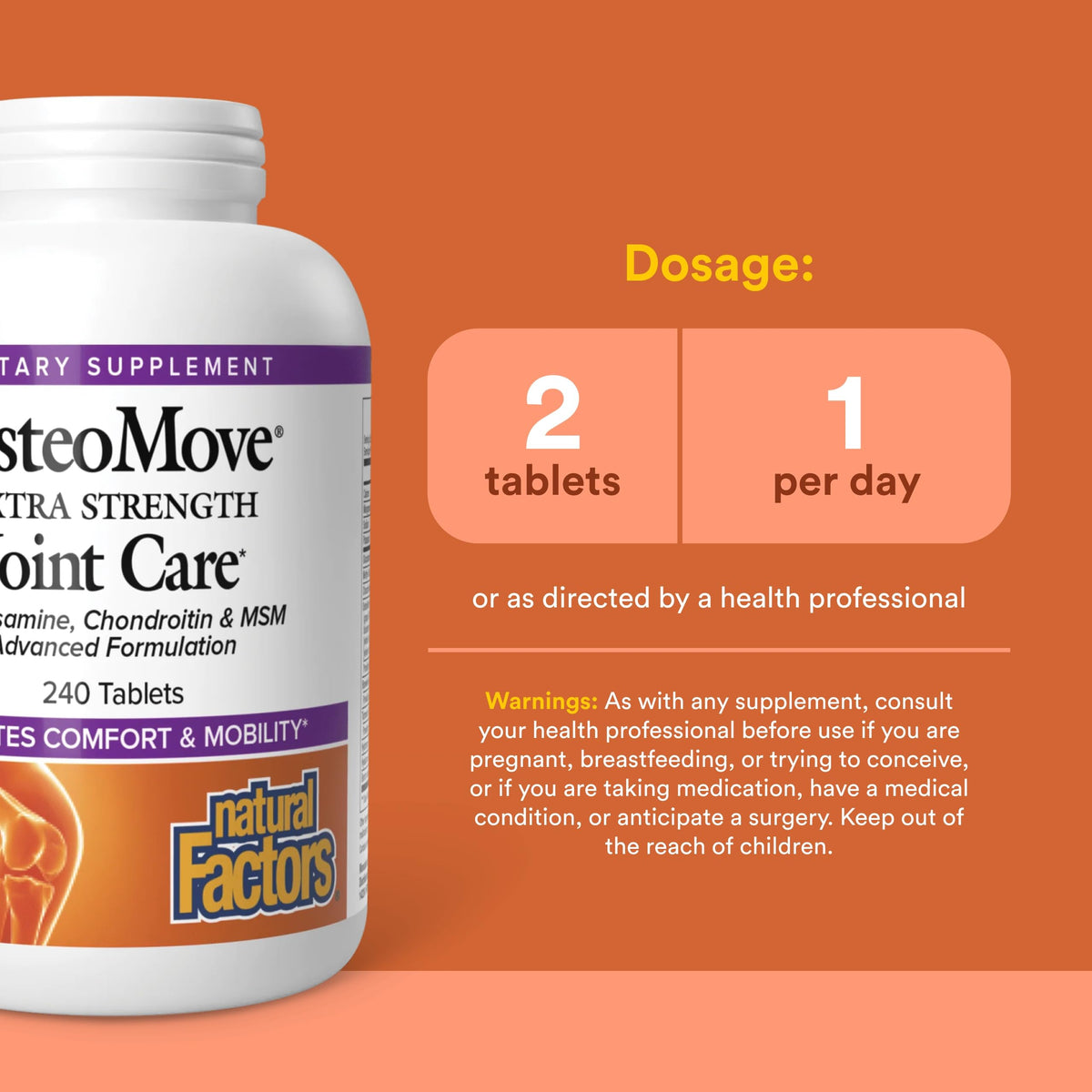 OsteoMove Extra Strength Joint Care 240 Tabs F19728