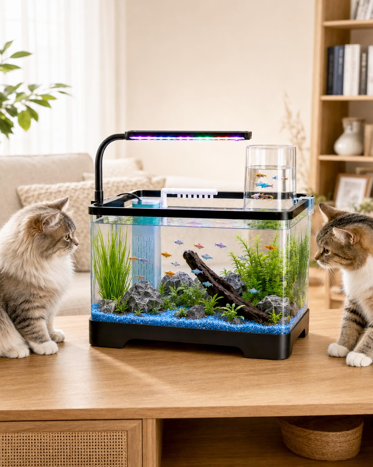 3 Gallon Acrylic Aquarium Starter Kit M9418