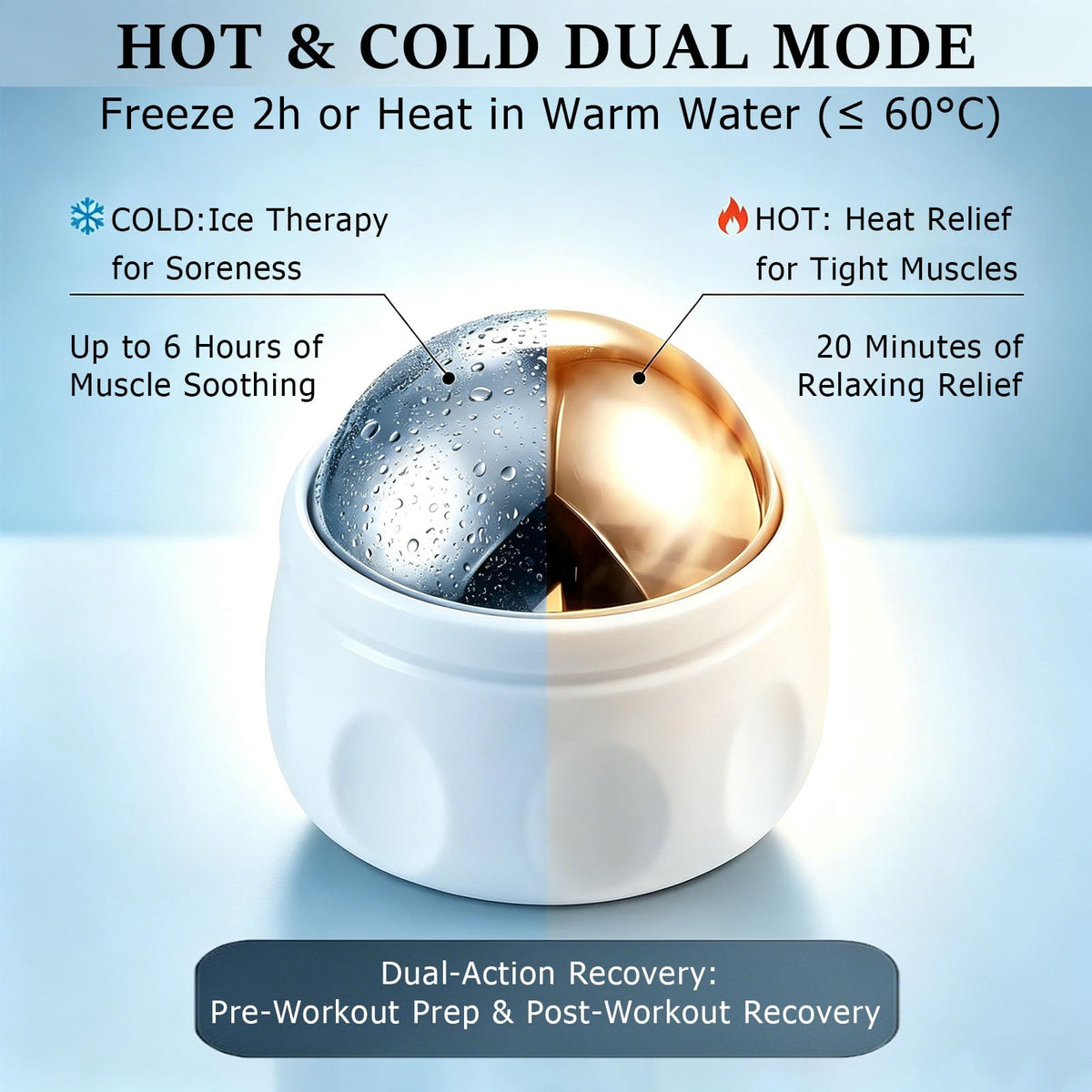 Ice Roller Ball Cold & Heat Therapy L2095