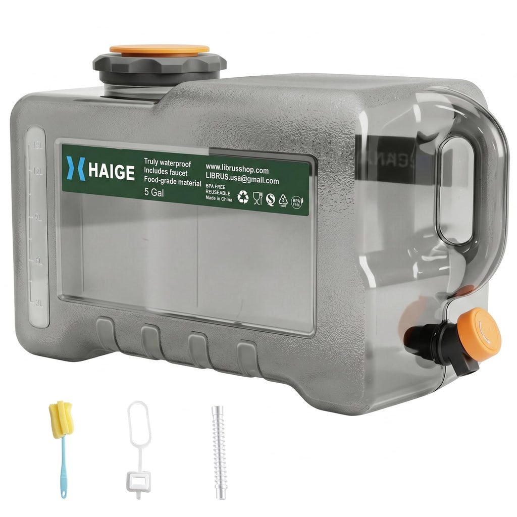 5 Gallon BPA-Free Portable Water Jug with Spigot F422