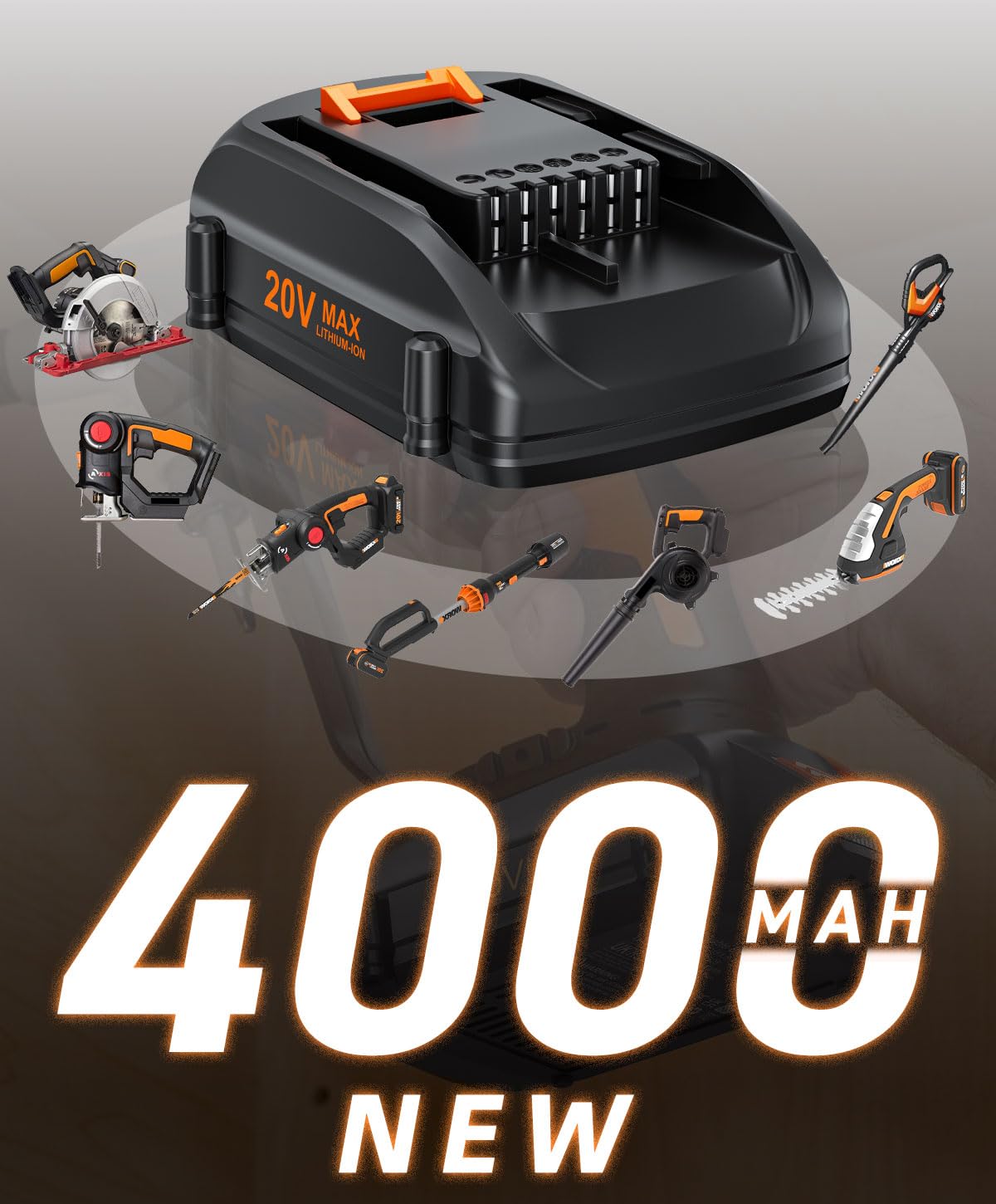 20V 4.0Ah Battery Replacement K709