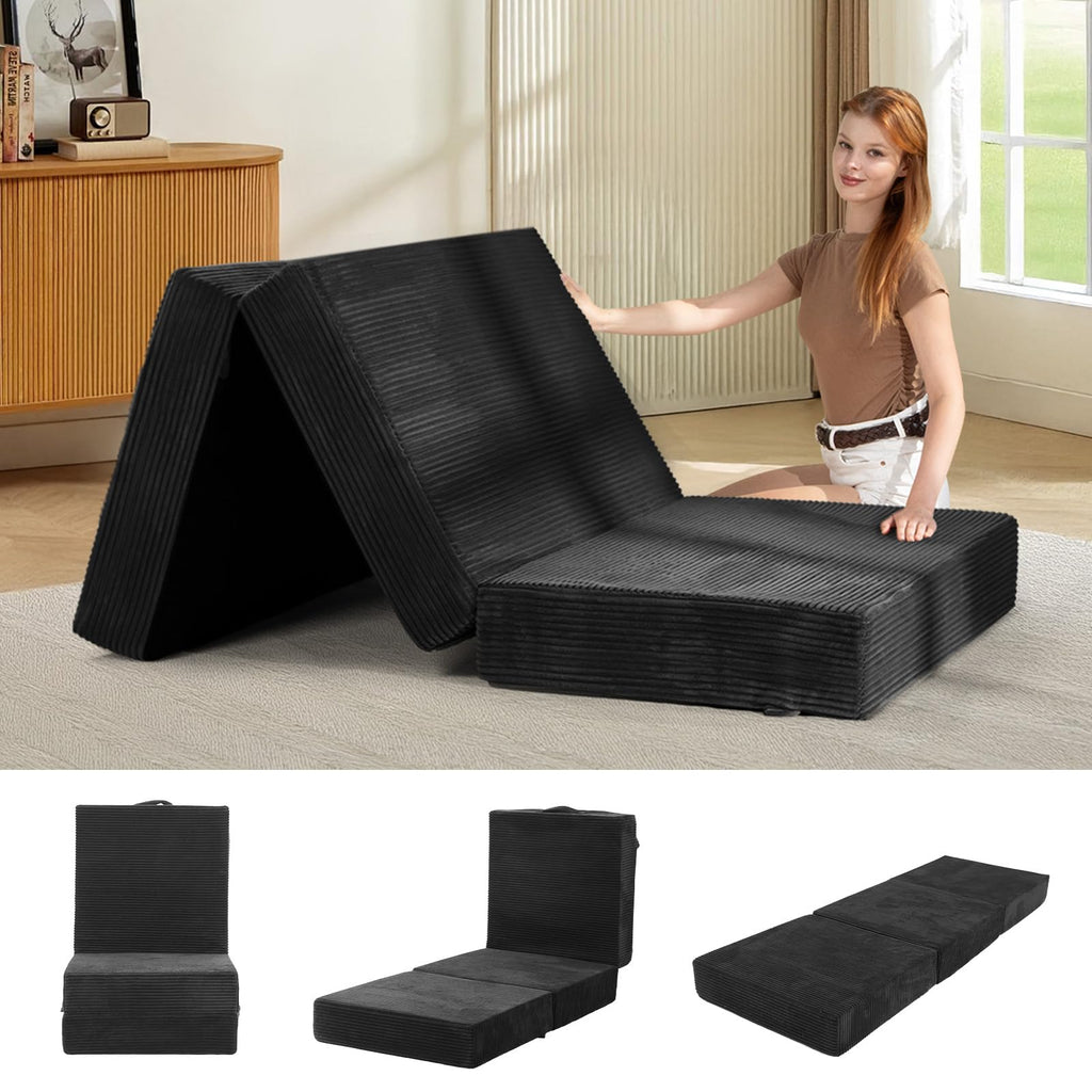 6-Inch Single Size Tri-Fold Memory Foam Mattress I40108
