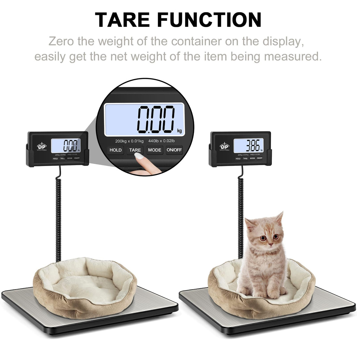 440 lb Digital Postal Scale S3706
