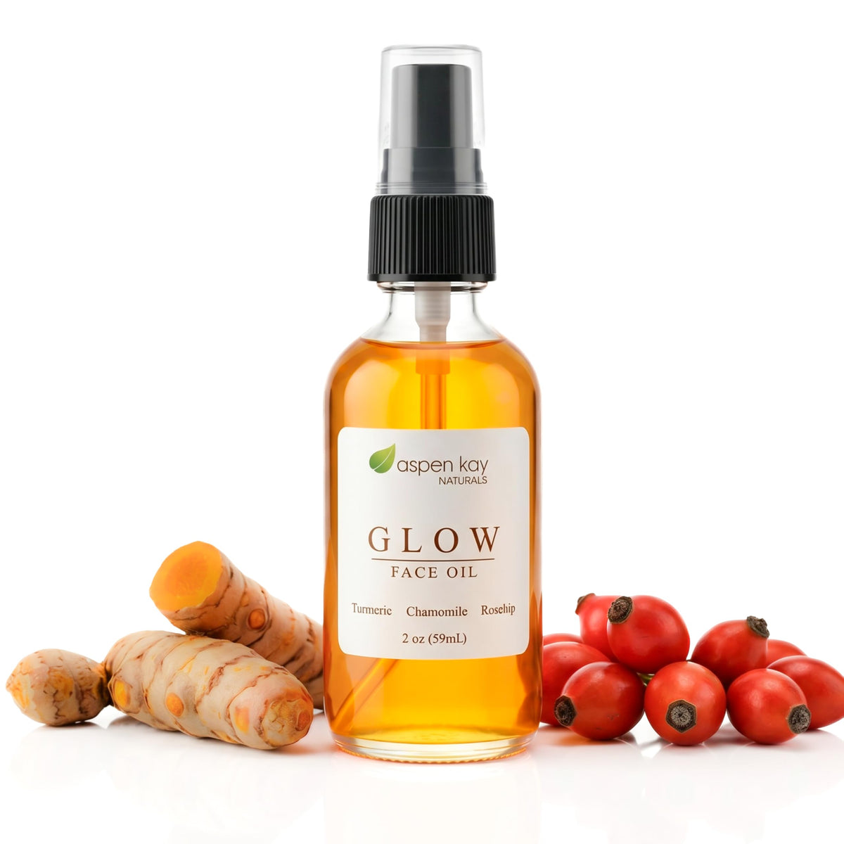 Turmeric Rosehip Camellia Vitamin C Face Oil 2 oz M78832