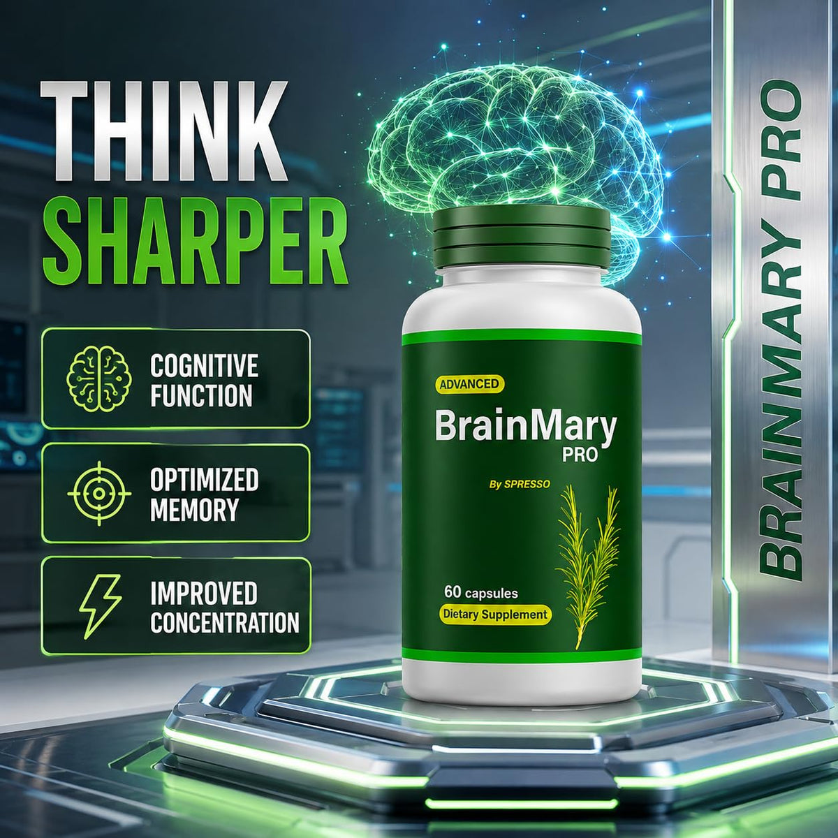 60 Capsules Supplement Pills B281185