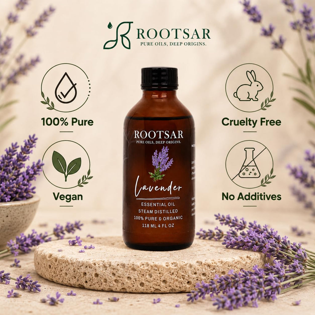 Pure Lavender Essential Oil 4 fl oz I49083