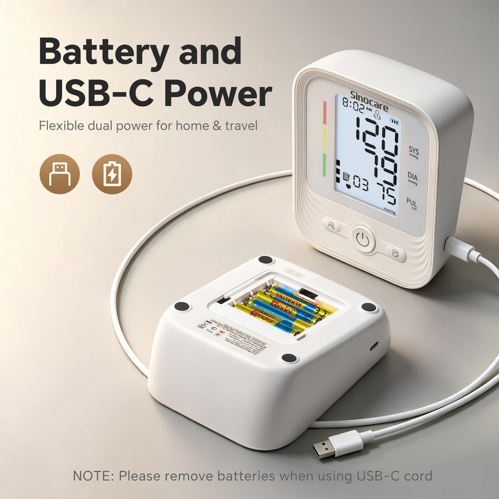 Upper Arm Blood Pressure Monitor with Adjustable Cuff I238999