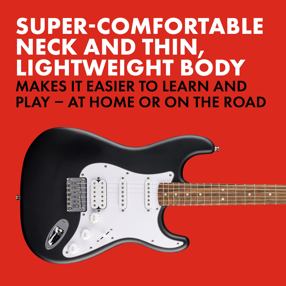 Black HSS Electric Guitar Q389097