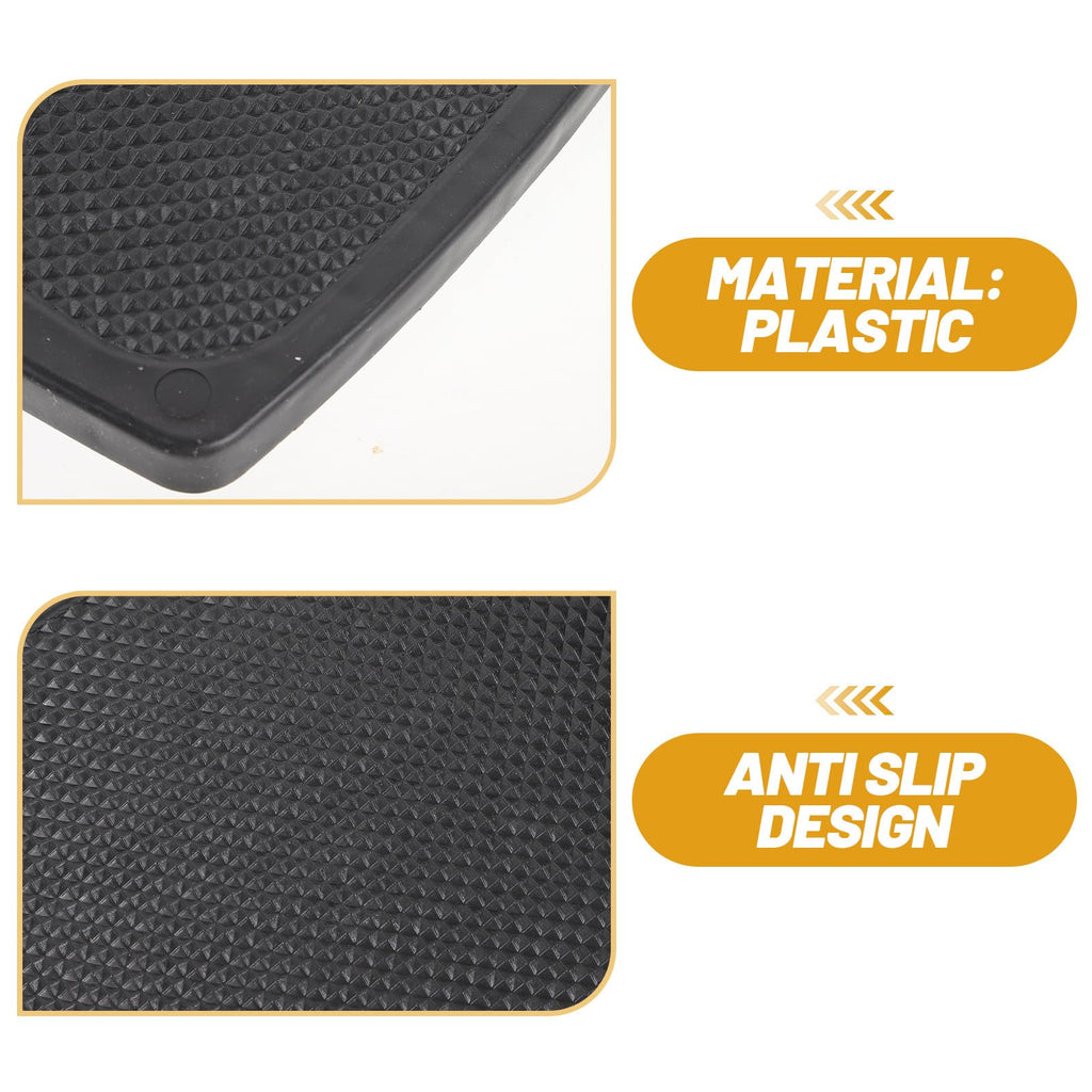 Heavy Duty Wheelchair Footplates Plastic Footrest Pair G93473